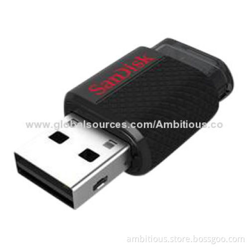Sandisk OTG USB flash drives, dual connector